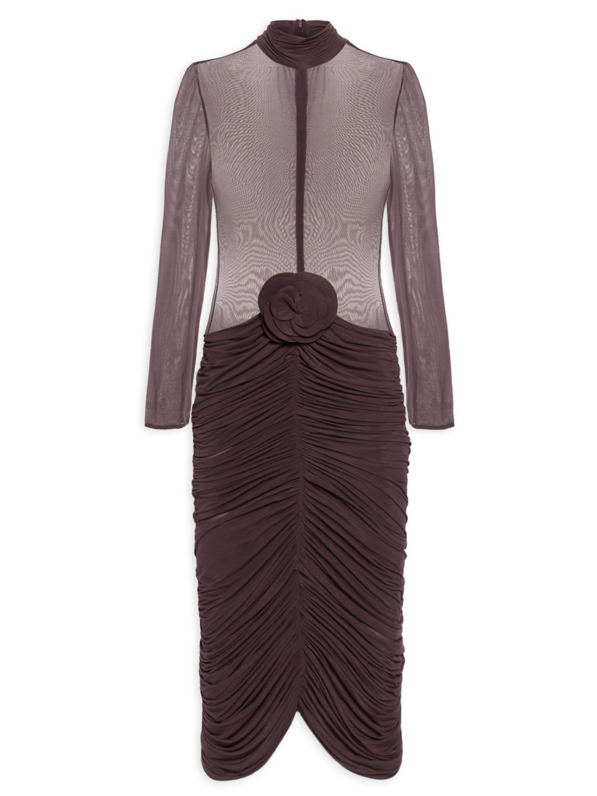 Vestido 16 Burgundy - Marrom