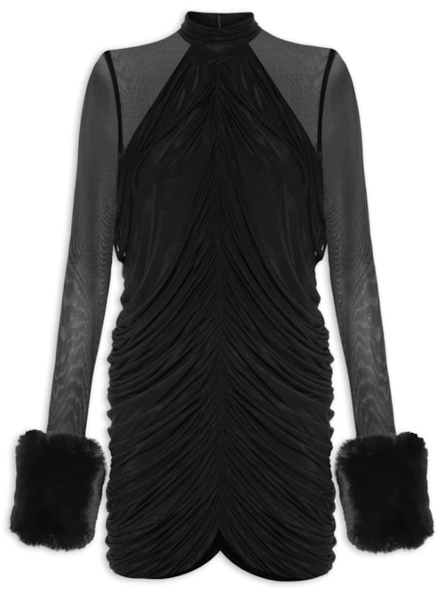 Vestido 23 Curto - Preto