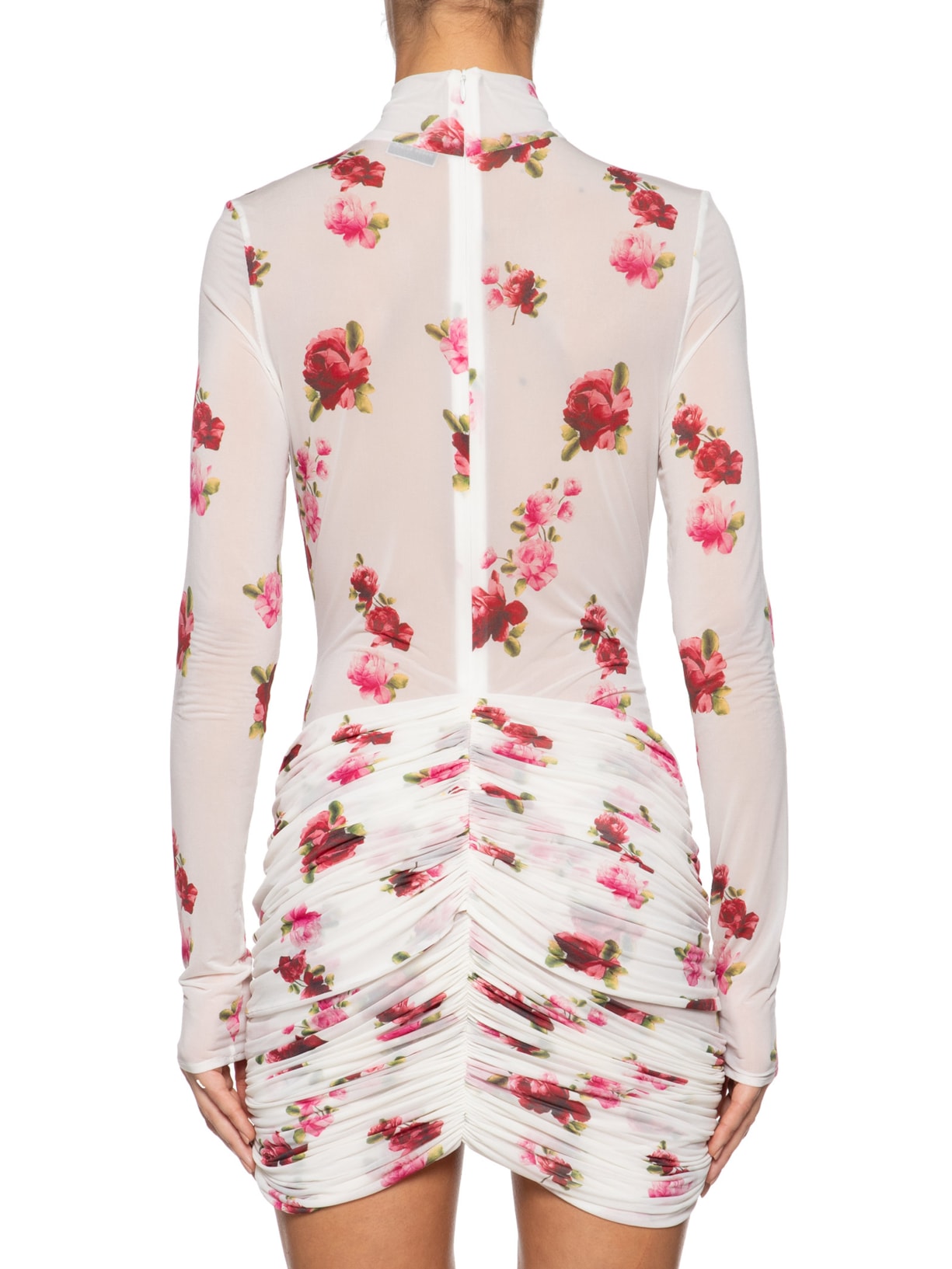 Vestido 26 Cream Print Off White Magda Butrym