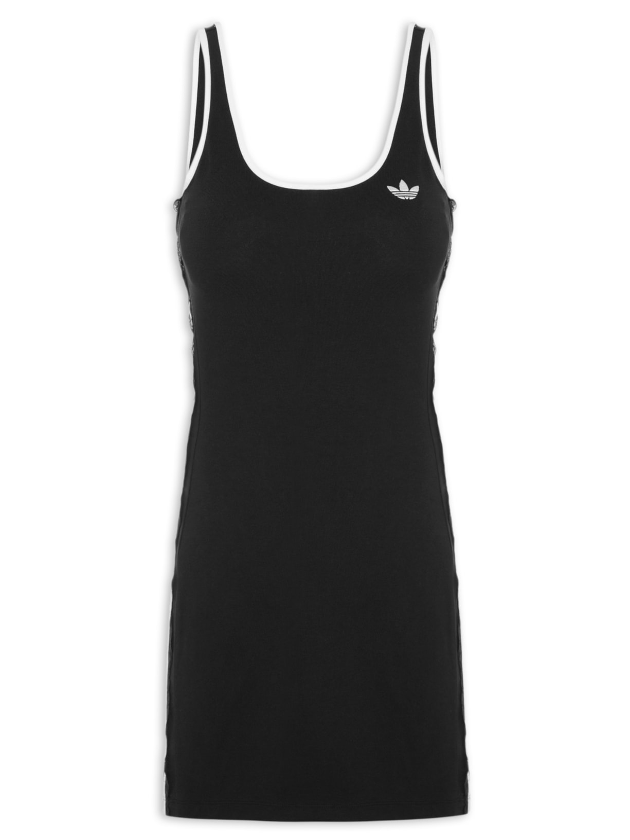 Vestido 3 Listras – Preto Adidas Originals