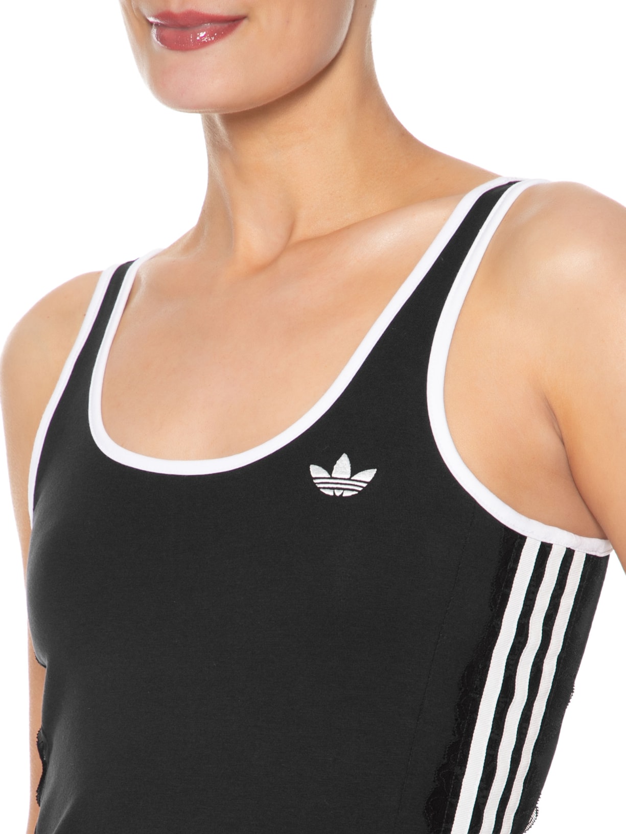 Vestido 3 Listras – Preto Adidas Originals
