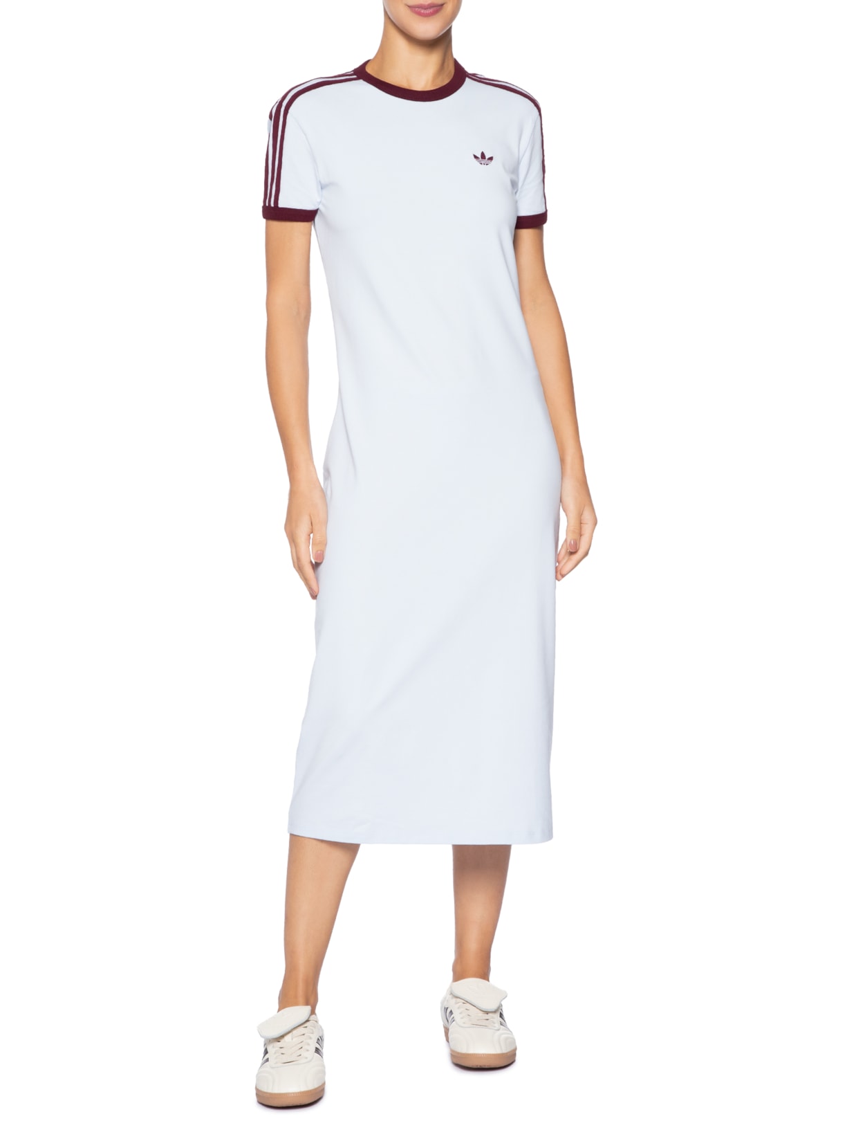 Vestido 3 Striped Azul Adidas Originals