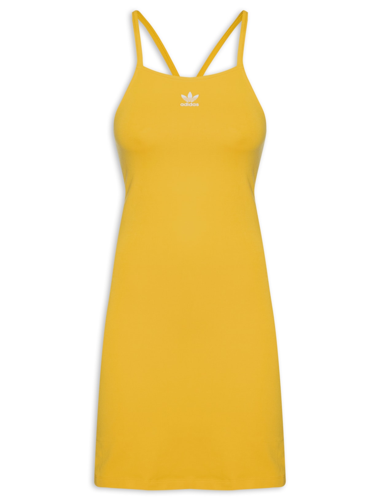 Vestido 3 Stripes - Amarelo