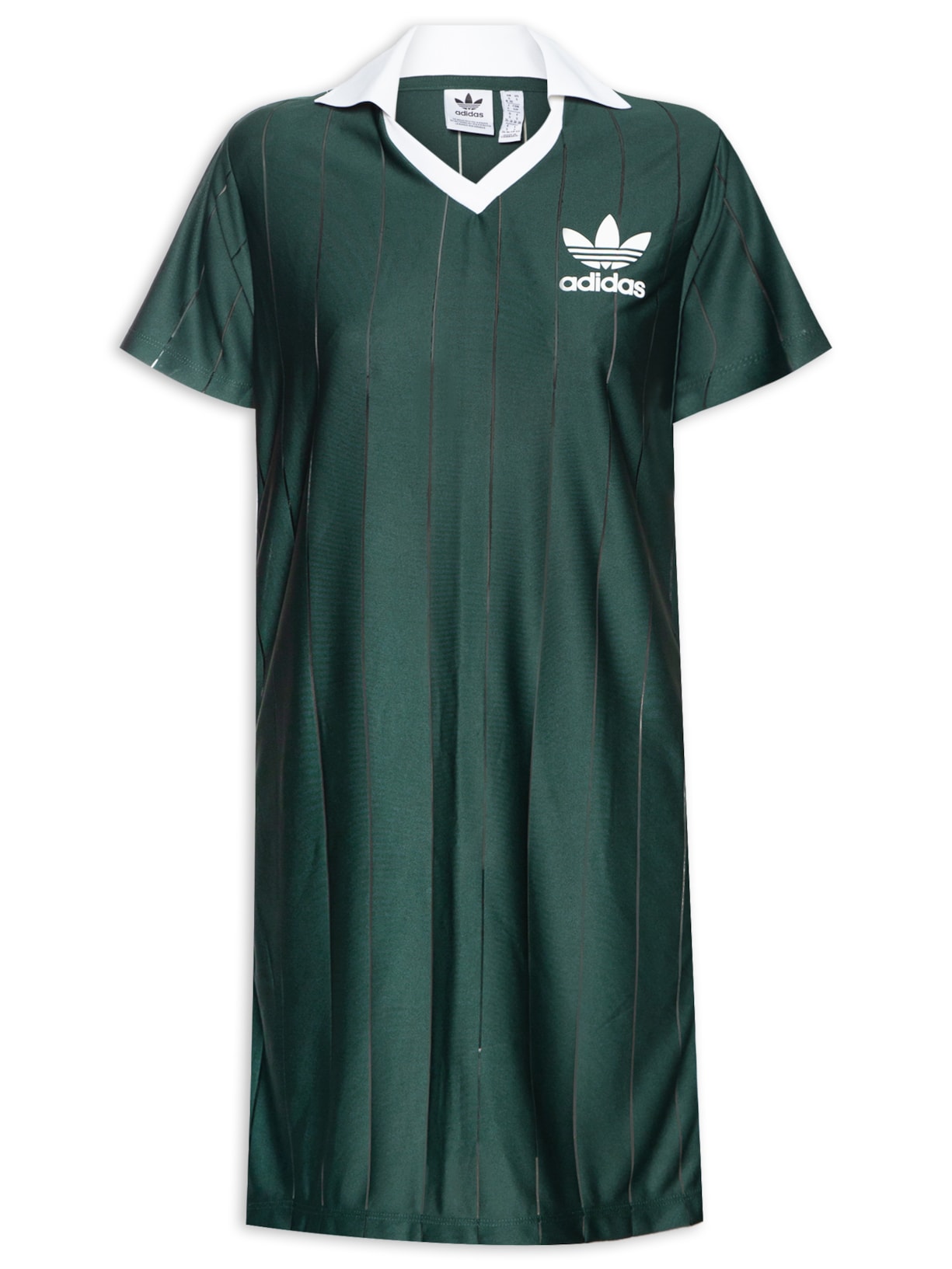Vestido 3 Stripes Pnst - Verde
