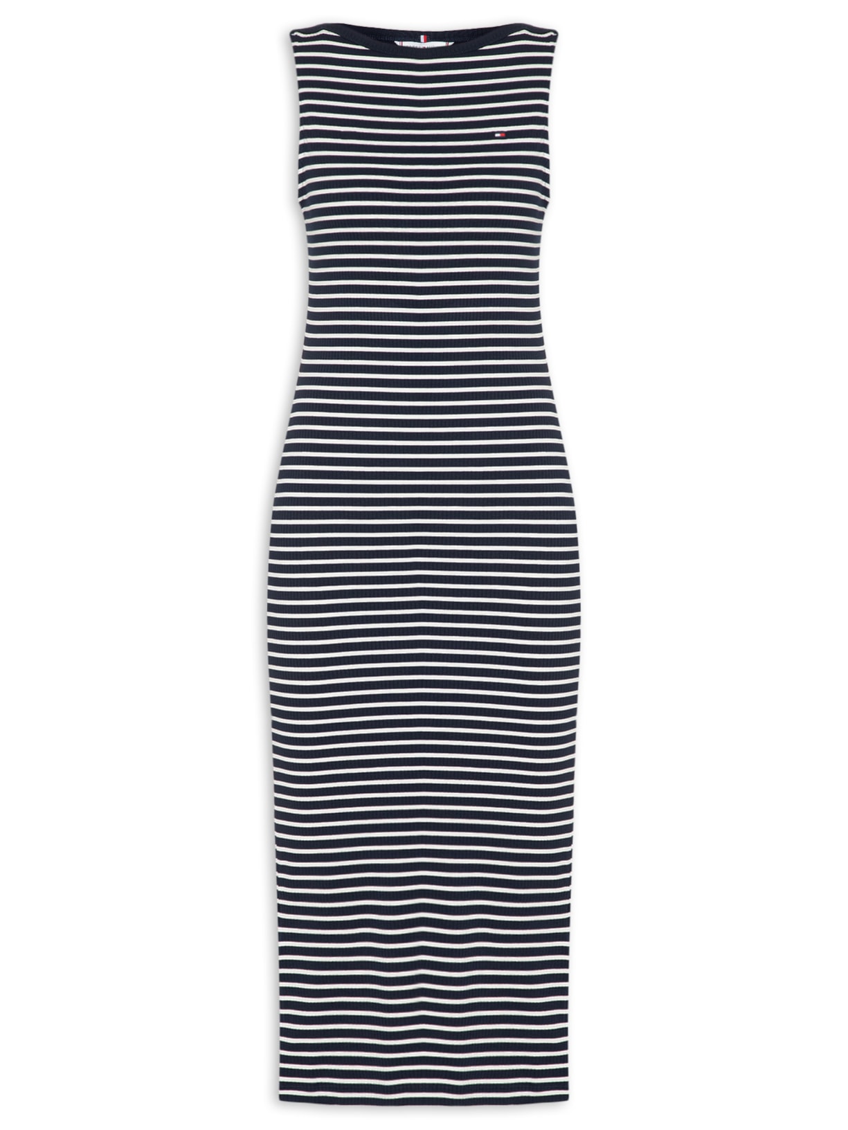 Vestido 5X2 Slim Slash-Nk Drs - Preto