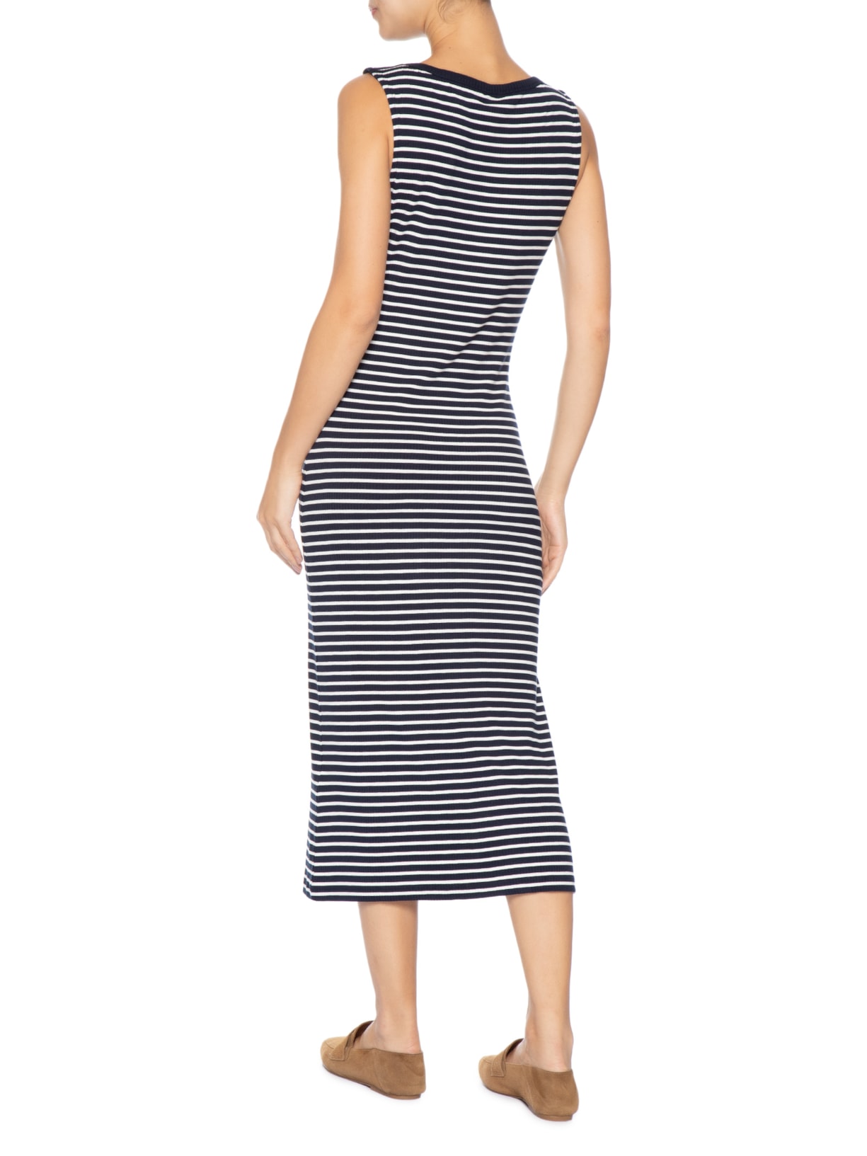 Vestido 5X2 Slim Slash-Nk Drs Preto Tommy Hilfiger