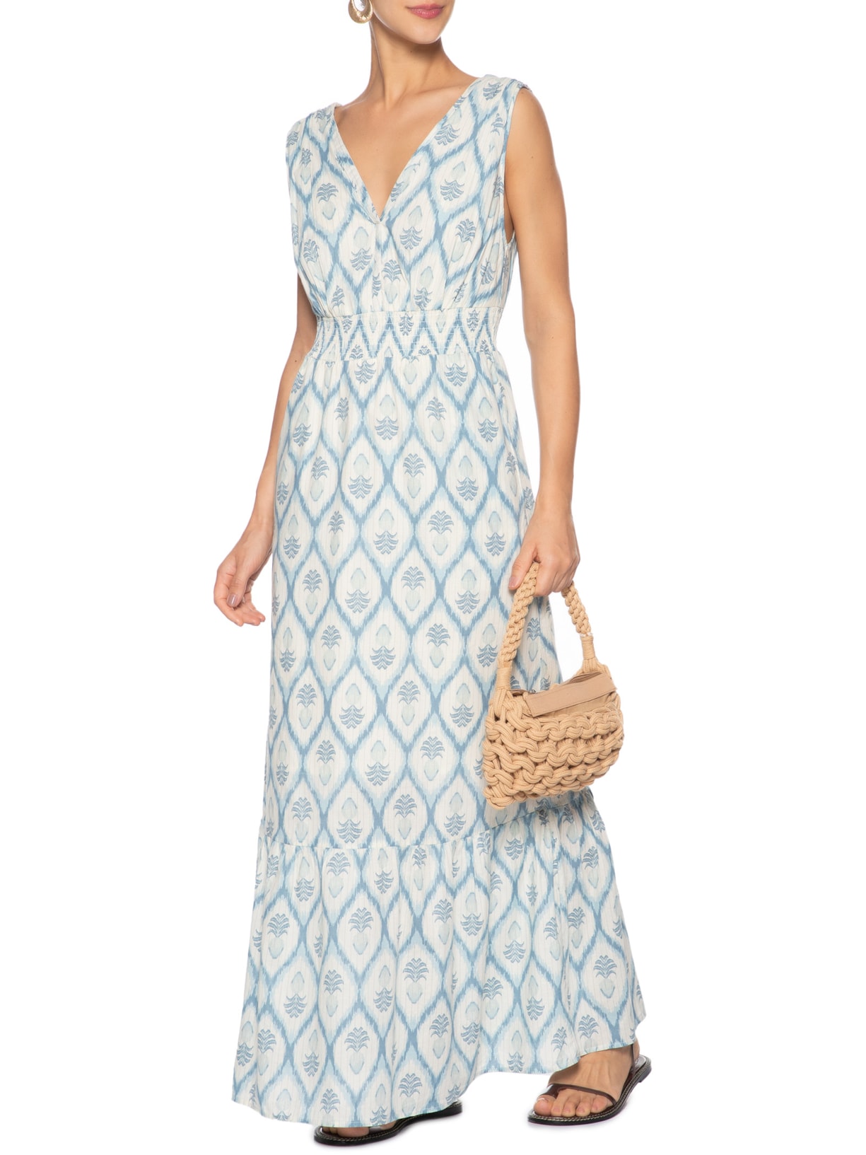 Vestido Abacaxi Azul Le Lis