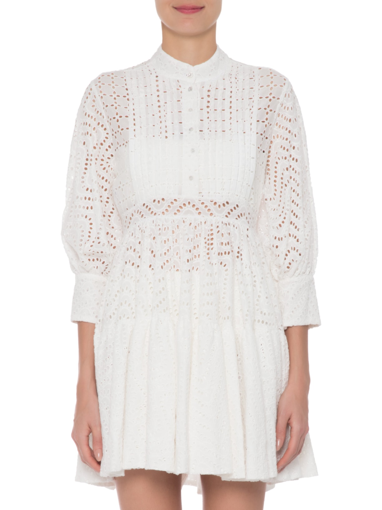 Vestido Adriana Off White Andrea Bogosian + S2g