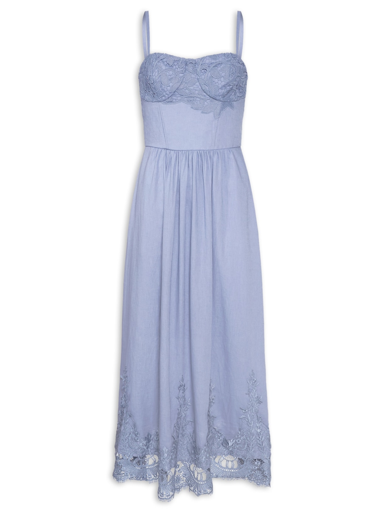Vestido Agatha Azul Le Lis