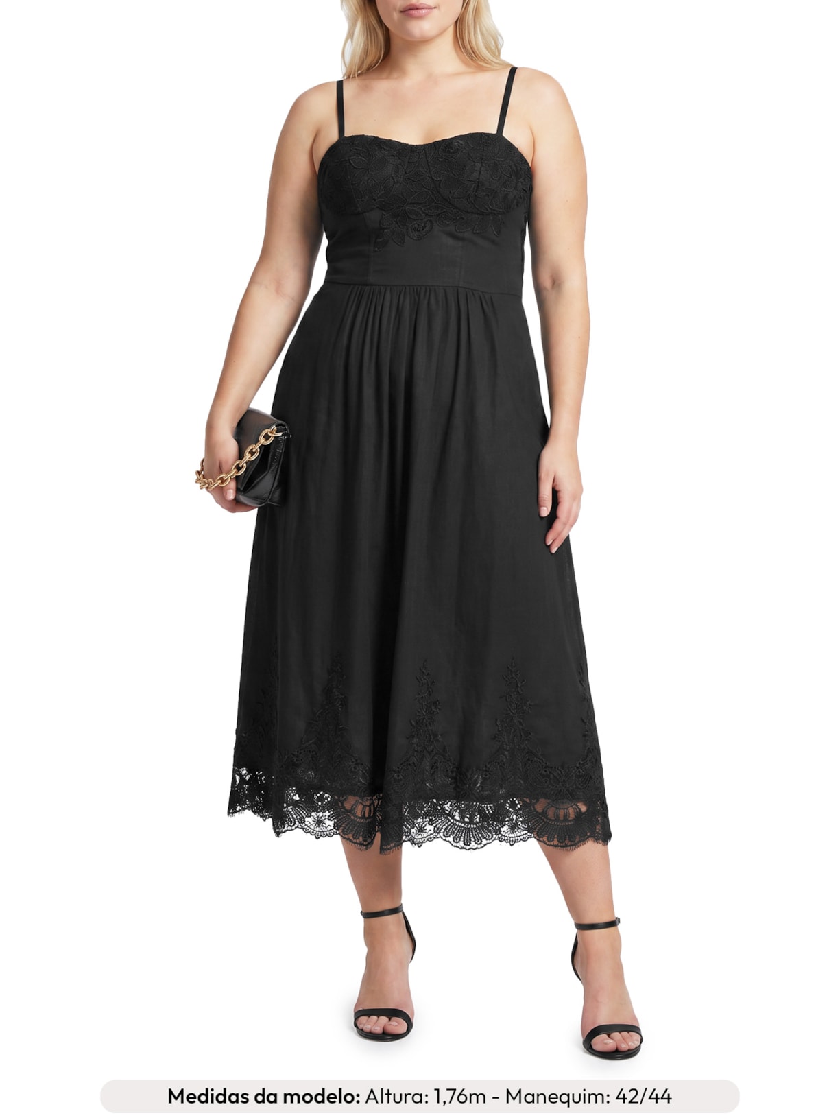 Vestido Agatha Preto Le Lis