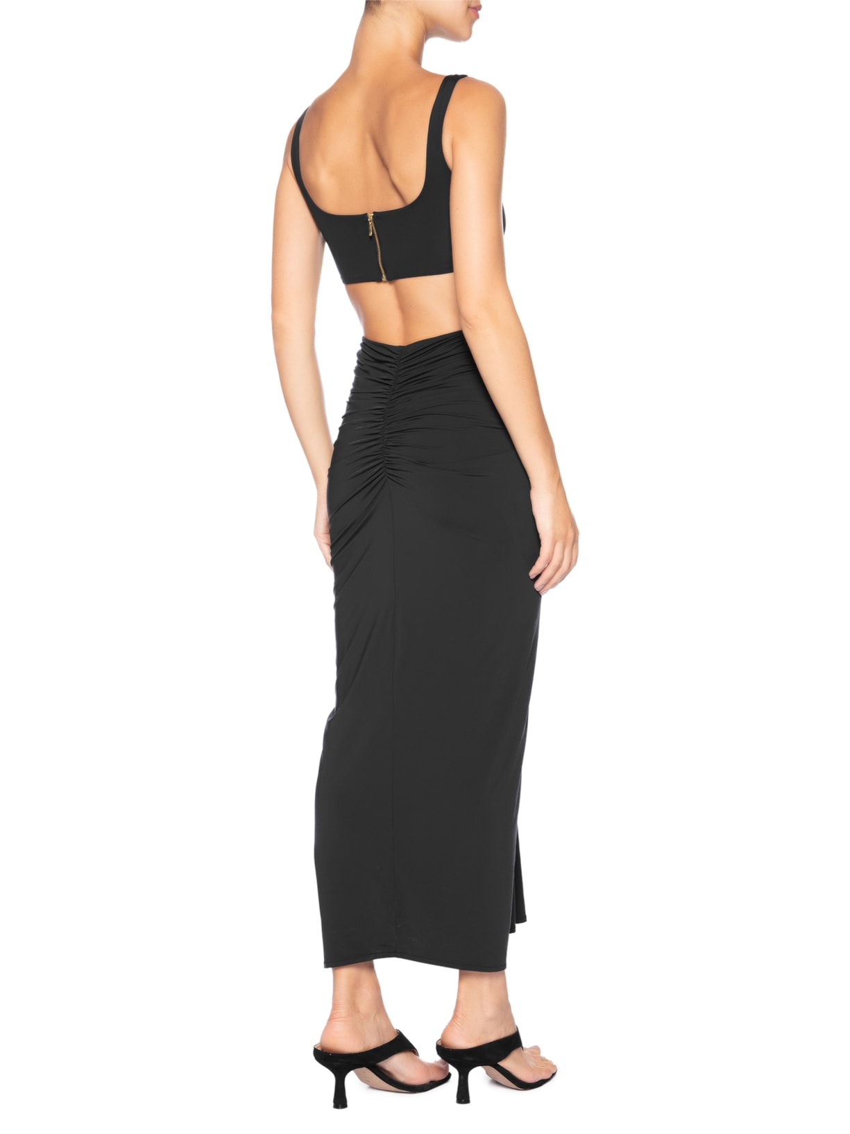 Vestido Alana Preto Iorane + Silvia Braz
