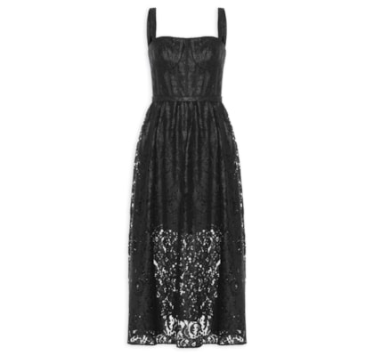 Vestido Alba - Preto