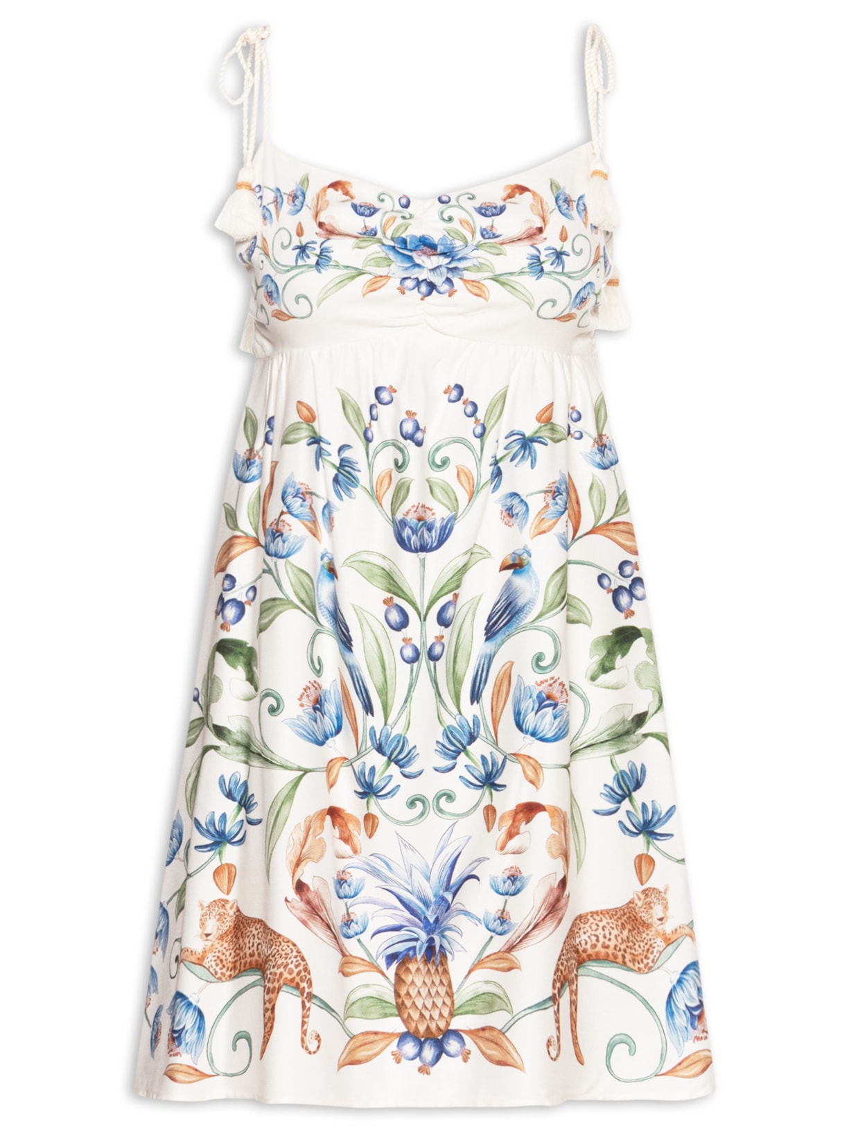 Vestido Alça Elsa - Branco