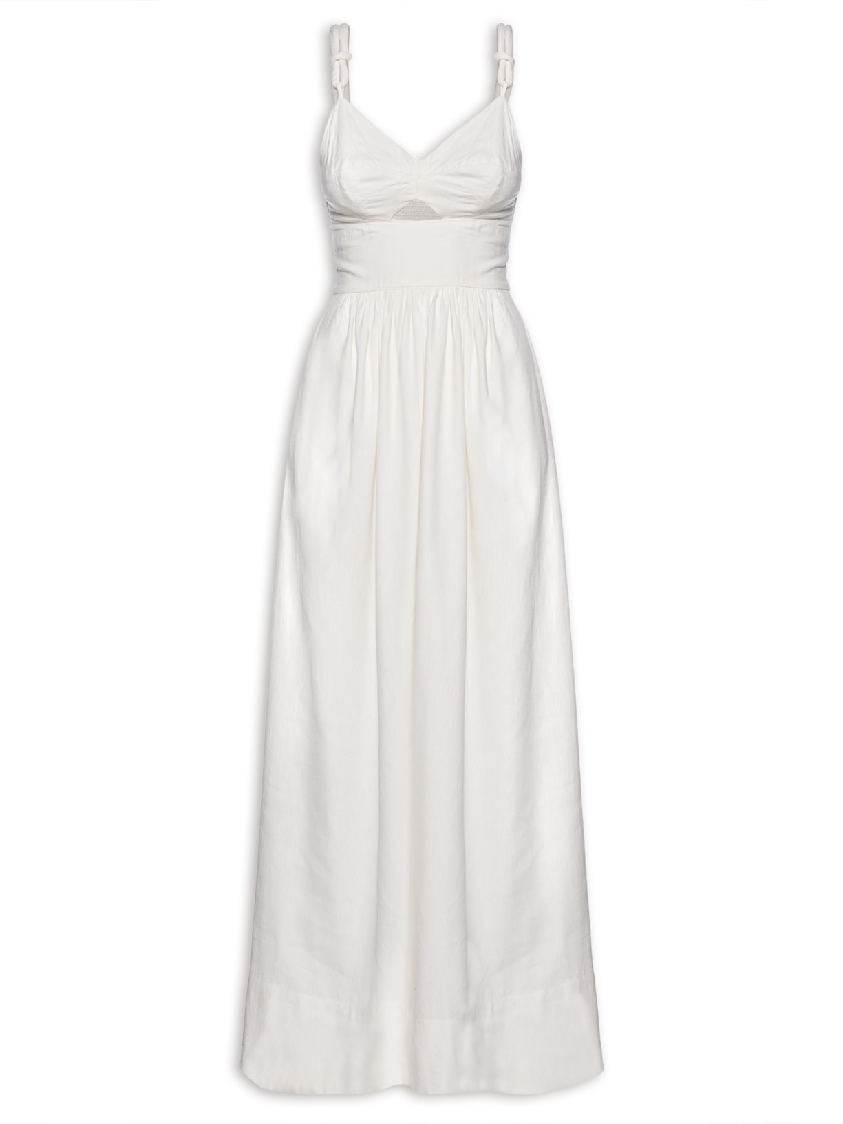 Vestido Alça Nó - Off White