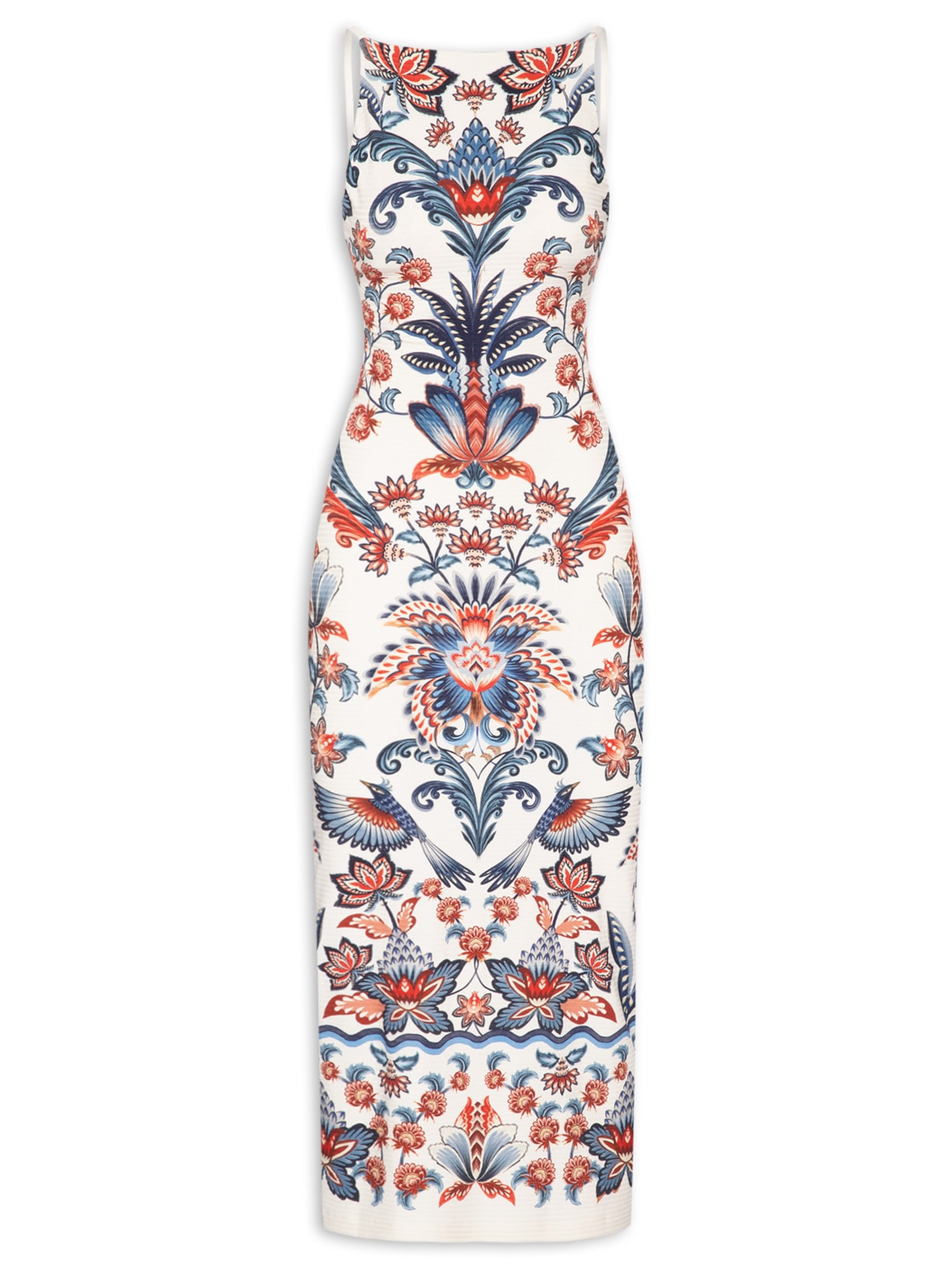 Vestido Alças Encanto Boho Branco Farm