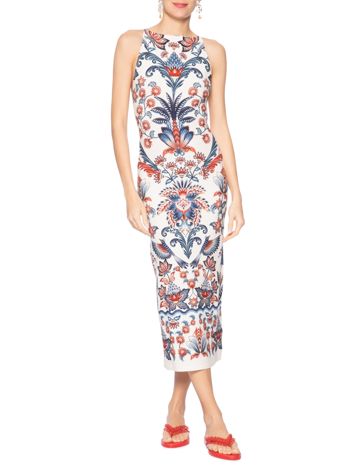 Vestido Alças Encanto Boho Branco Farm
