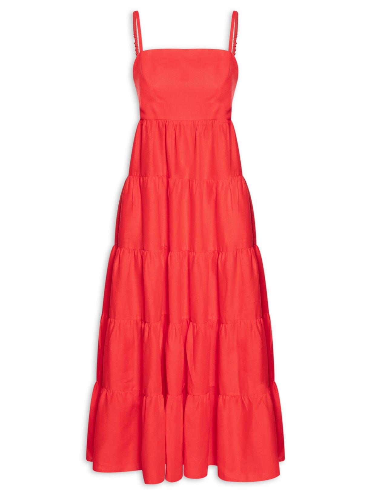 Vestido Alças Frida - Vermelho