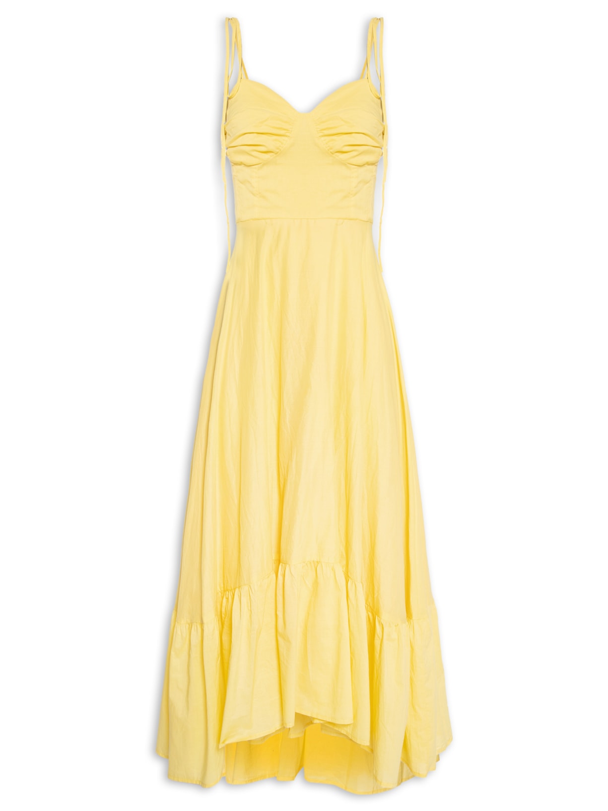 Vestido Alcinha - Amarelo