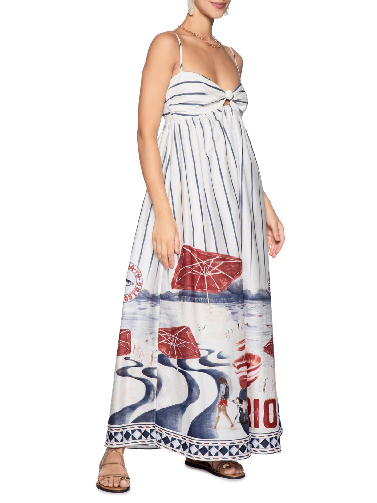 Vestido Alcinha Posto 6 Azul Farm