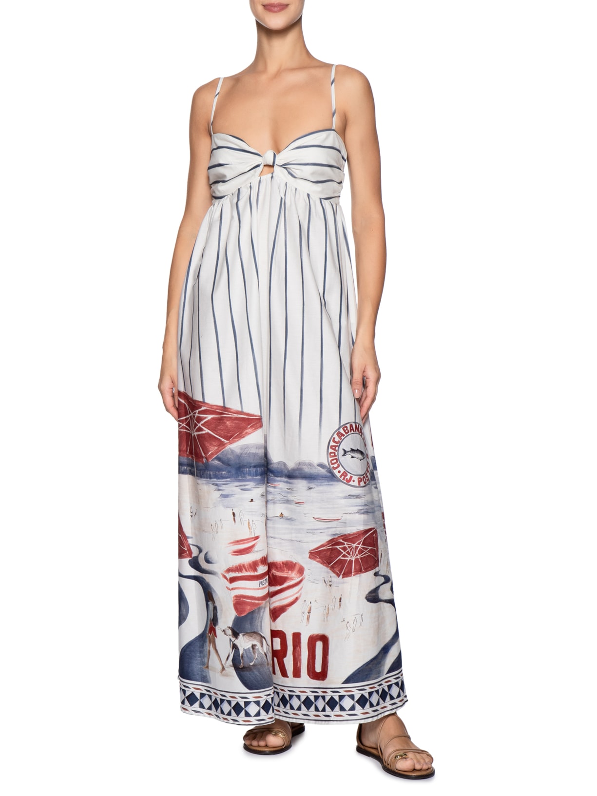 Vestido Alcinha Posto 6 Azul Farm