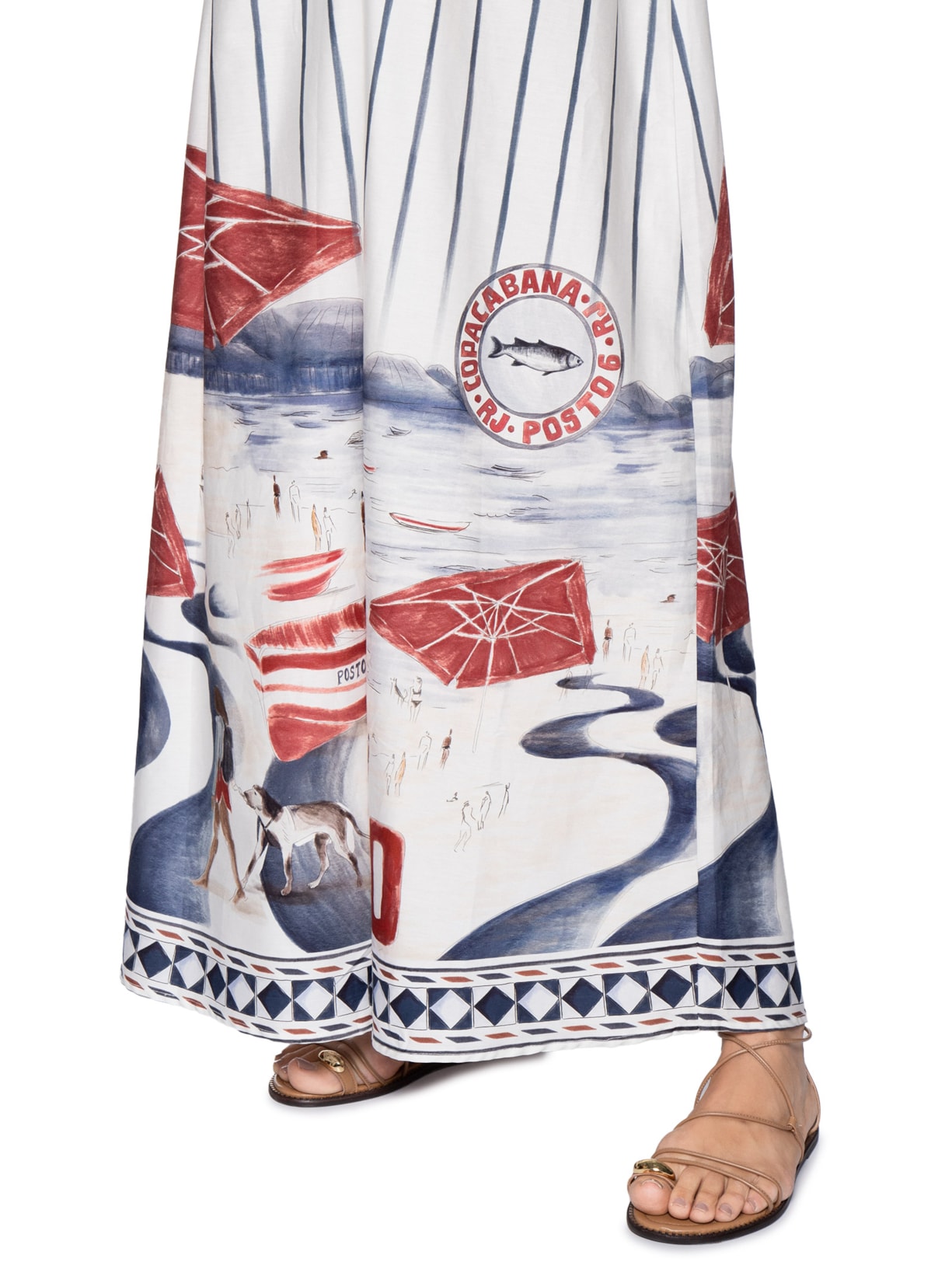 Vestido Alcinha Posto 6 Azul Farm