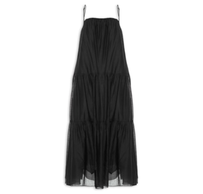  Vestido Alcinhas Marias - Preto