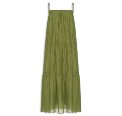 Vestido Alcinhas Marias - Verde