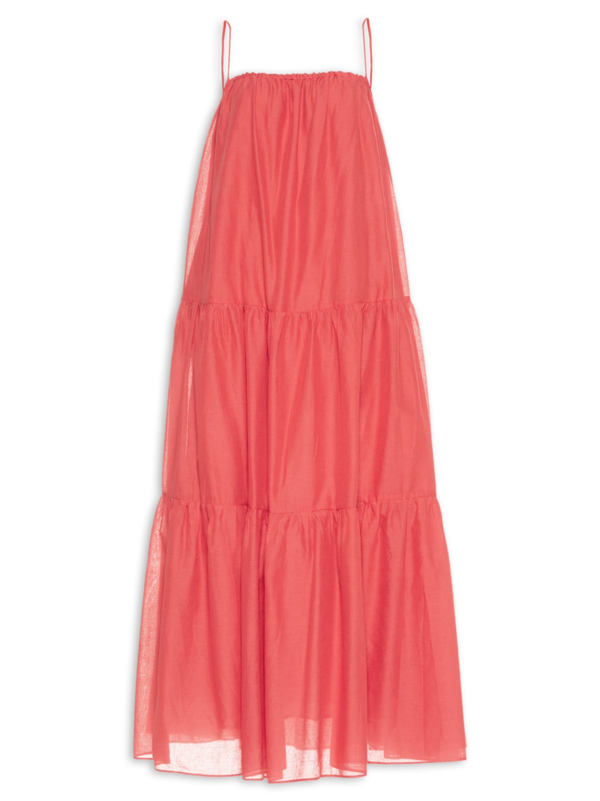 Vestido Alcinhas Marias Vermelho Farm