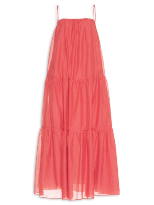 Vestido Alcinhas Marias - Vermelho
