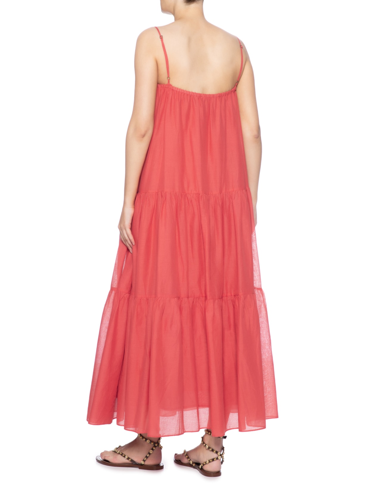 Vestido Alcinhas Marias Vermelho Farm