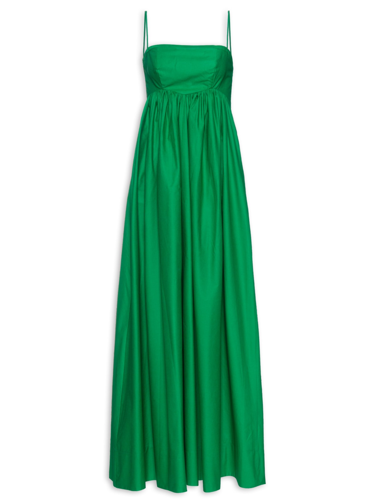 Vestido Alcinhas Midi - Verde