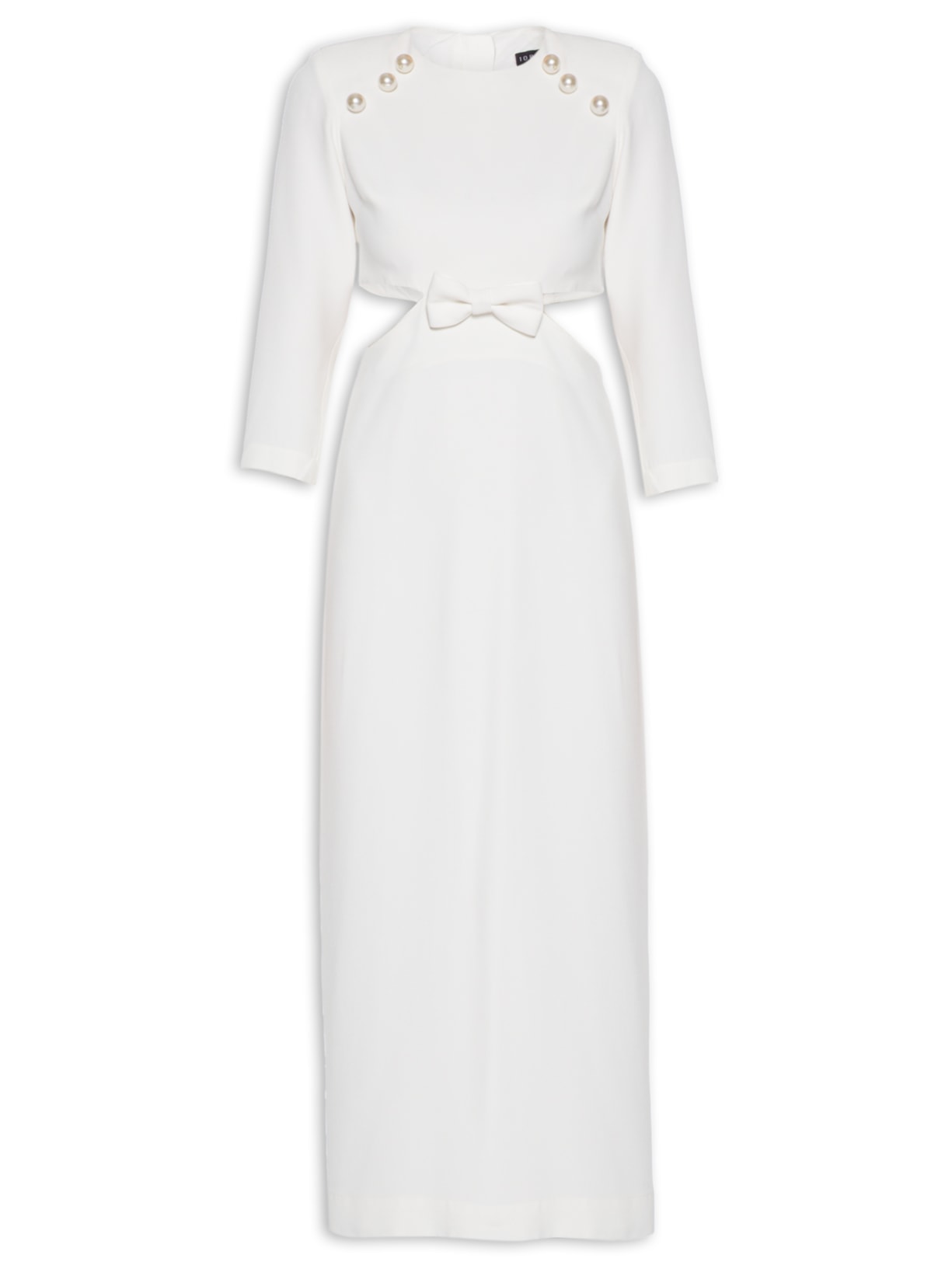 Vestido Ale Pérolas - Off White