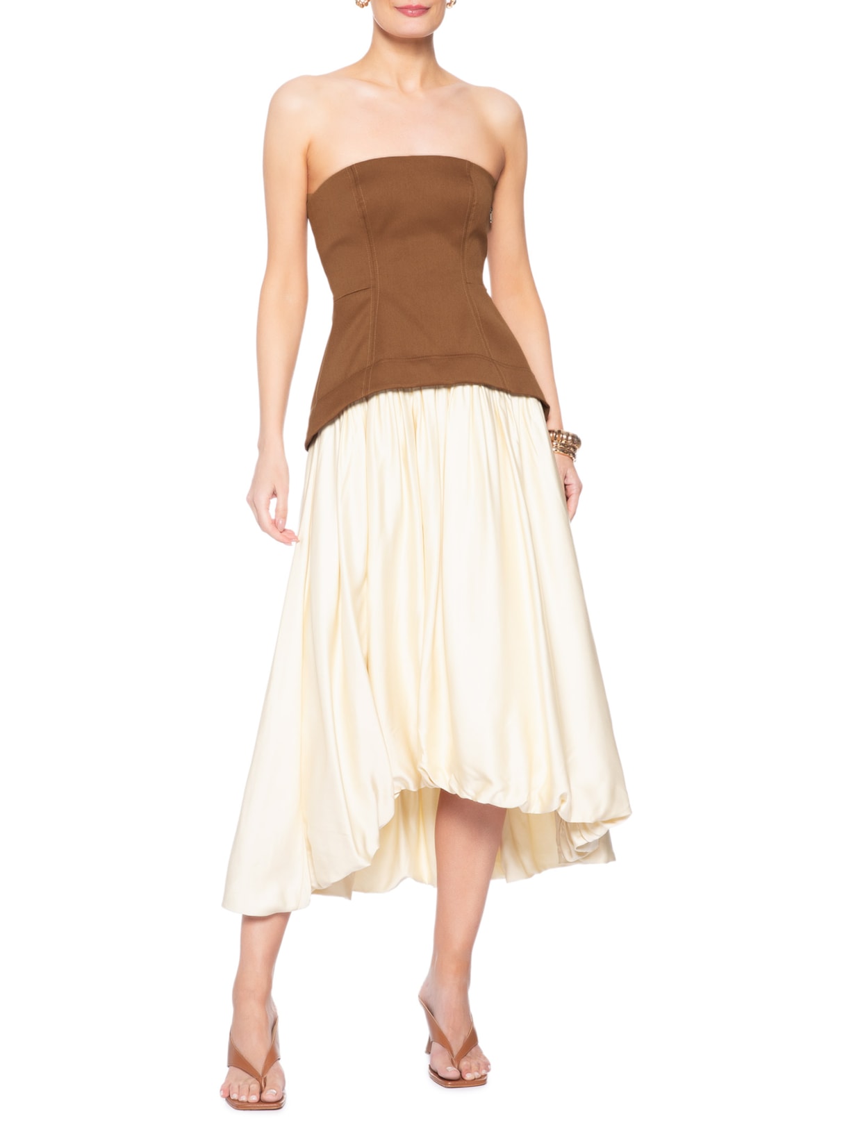 Vestido Alf Allegro Pamela – Bege Nk