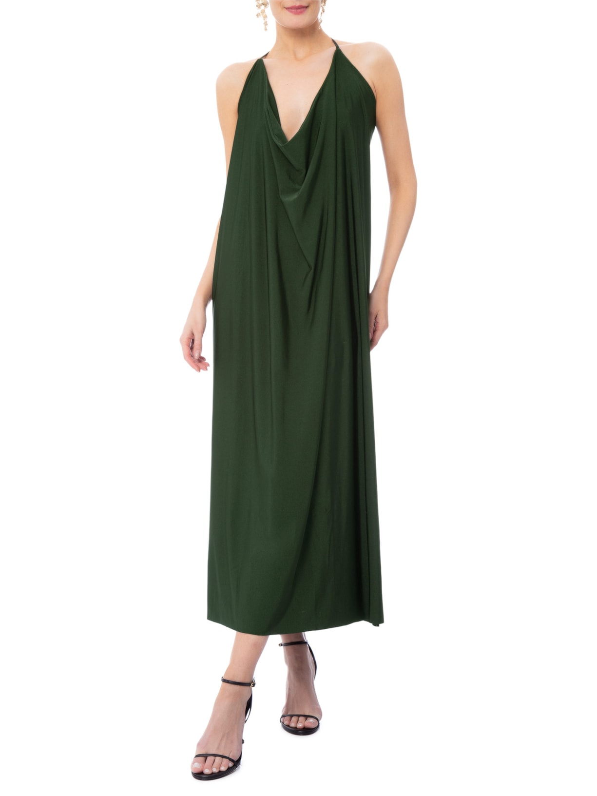 Vestido Alga – Verde Marina Bitu