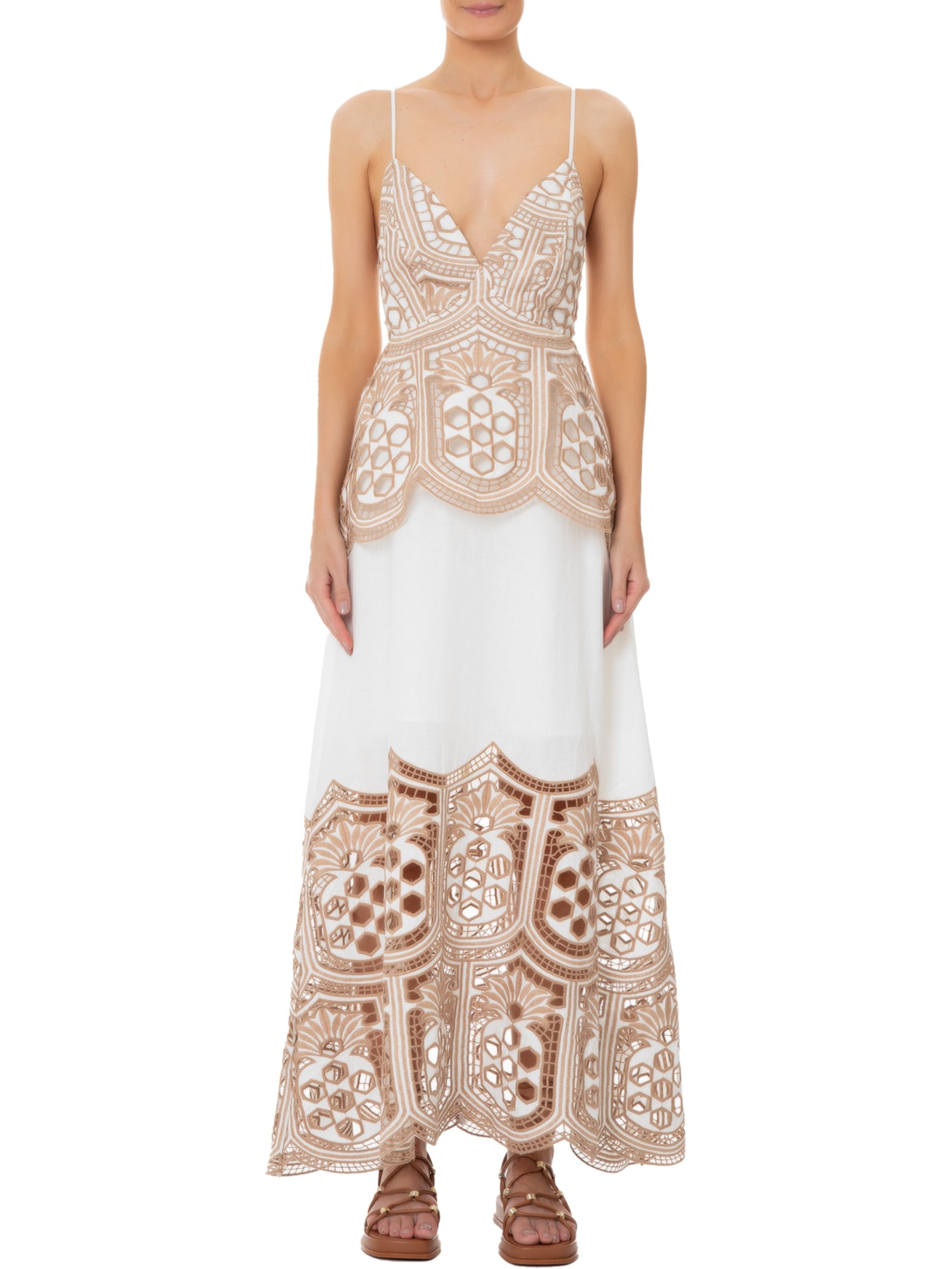 Vestido Aline Bege Le Lis