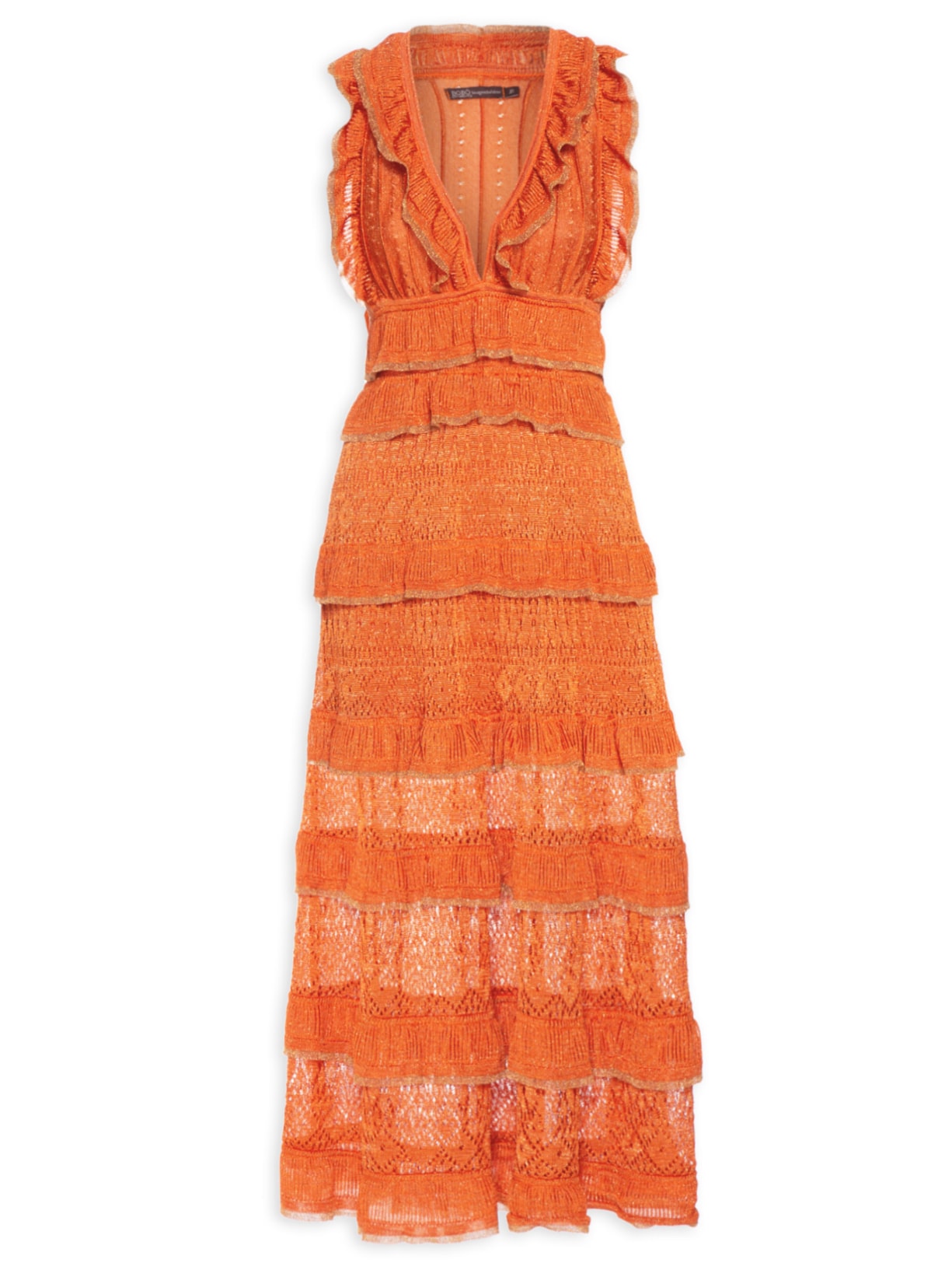 Vestido Alyssa Tricot - Laranja