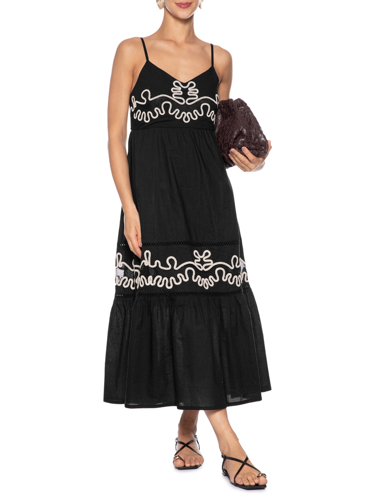 Vestido Amala Preto Le Lis