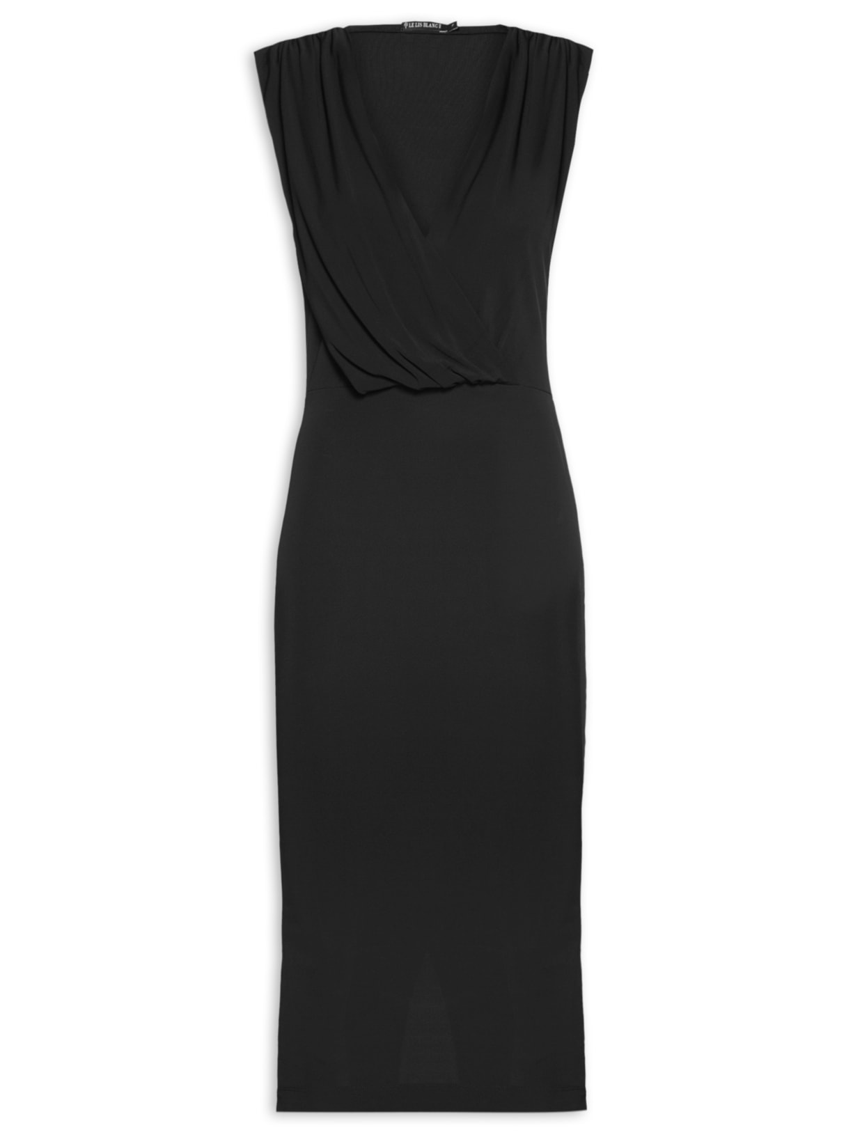 Vestido Amanda Manga Curta - Preto