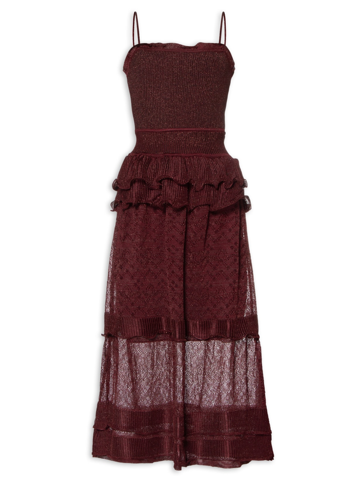 Vestido Amandinha - Vinho