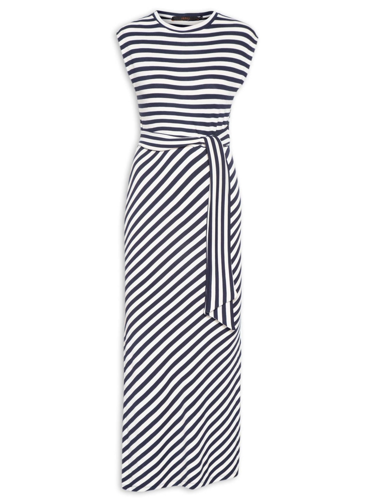 Vestido Amarração Navy - Azul