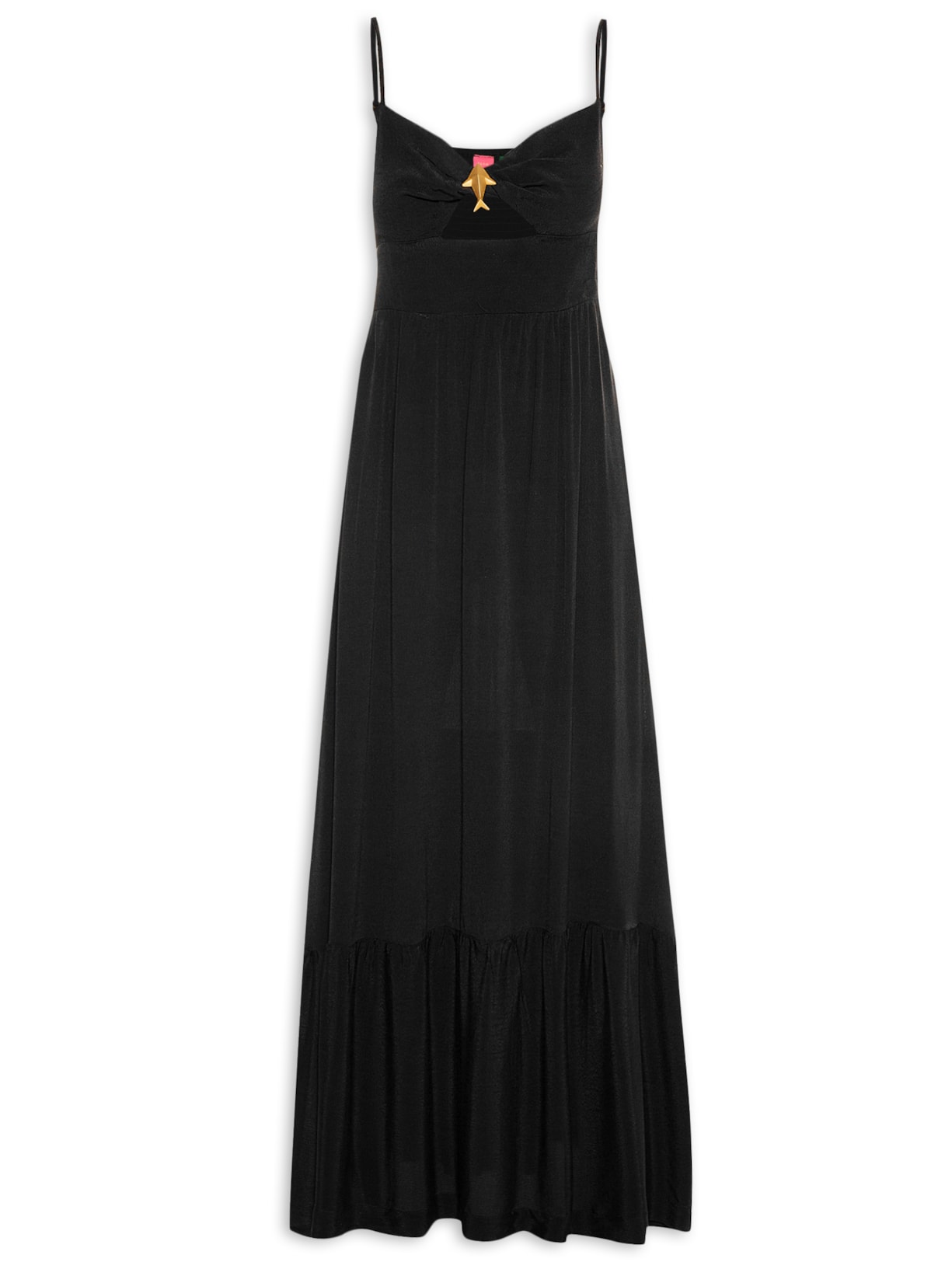 Vestido Amarração - Preto