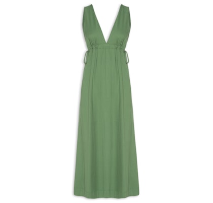 Vestido Amarração - Verde
