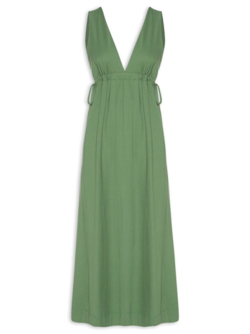 Vestido Amarração - Verde