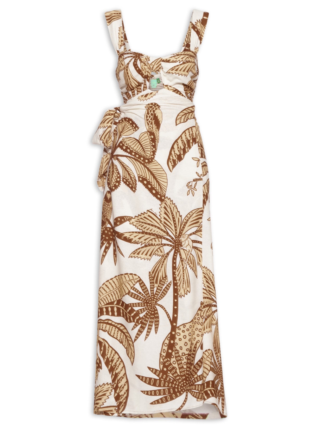 Vestido Amazônia - Amarelo