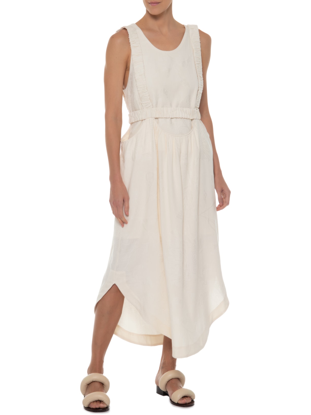 Vestido Amazonita Off White A.niemeyer