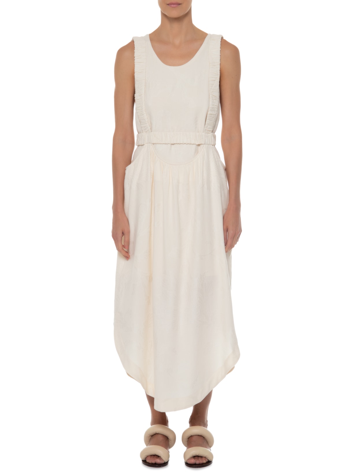 Vestido Amazonita Off White A.niemeyer