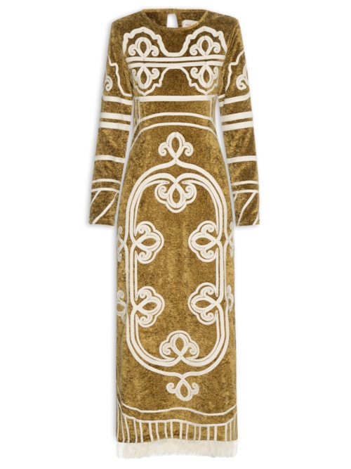Vestido Amelia - Marrom