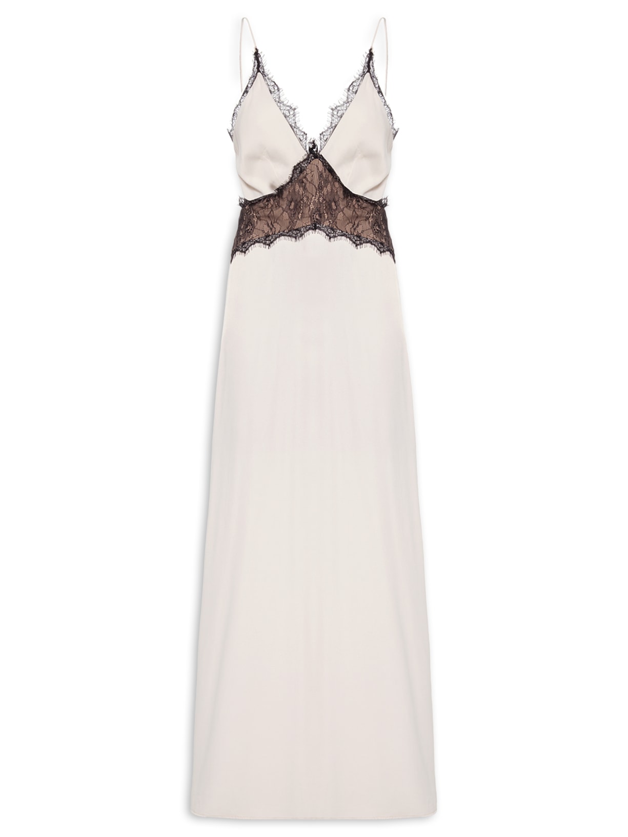 Vestido Amina Off White Carol Bassi