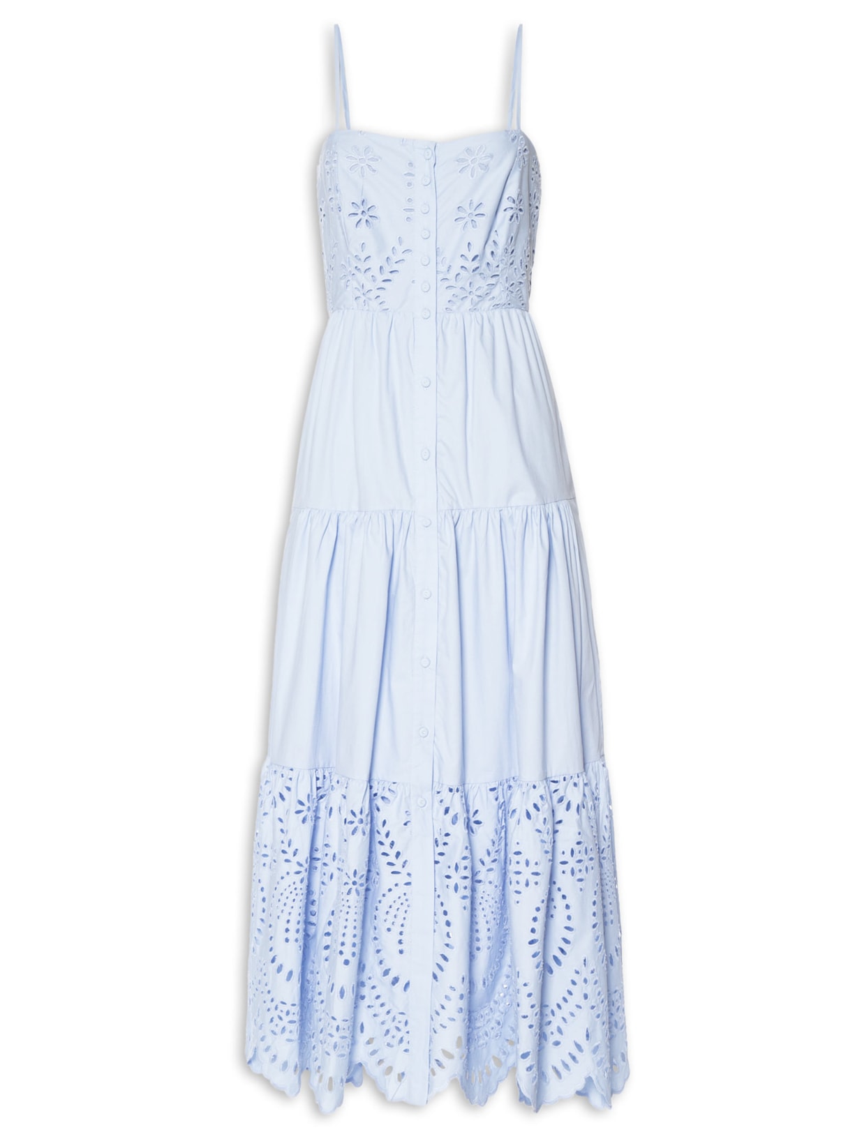 Vestido Amora Laço - Azul