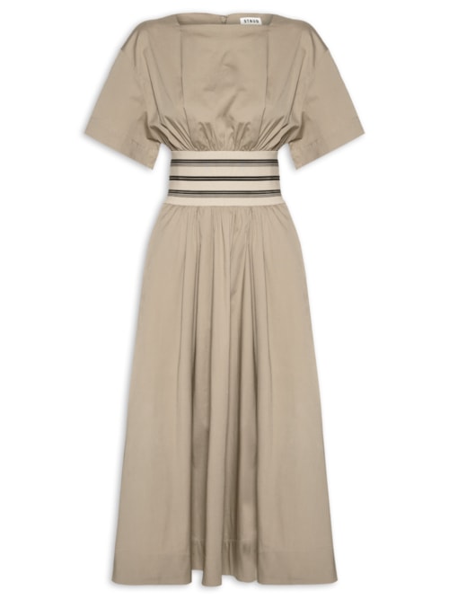 Vestido Amy - Marrom